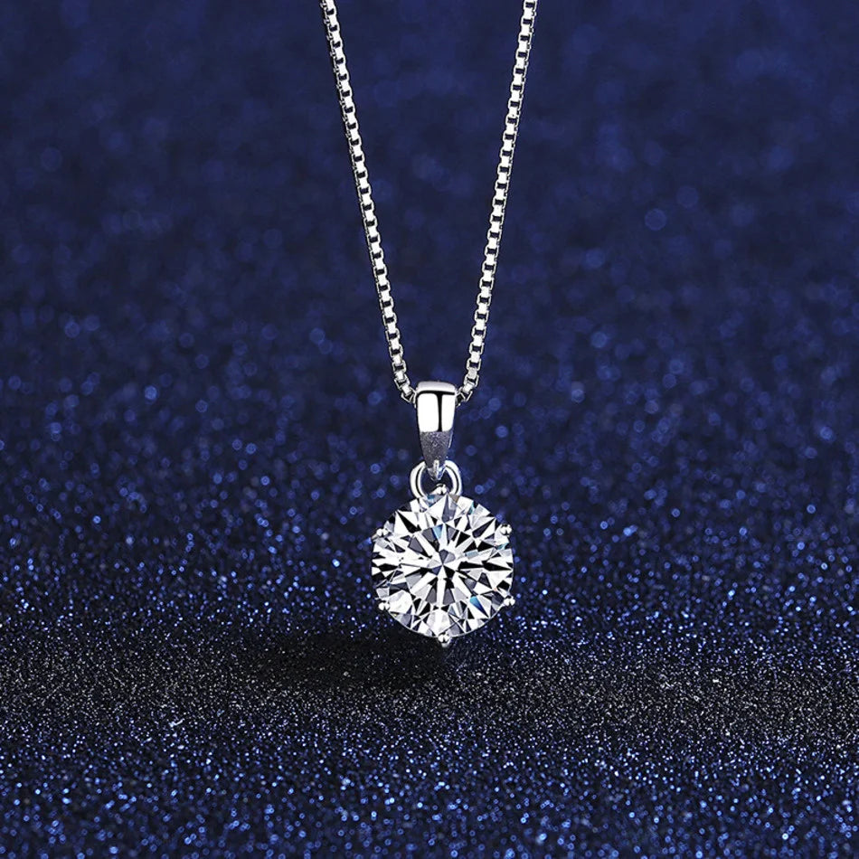 ButterflyKiss Moissanite Necklace 1CT