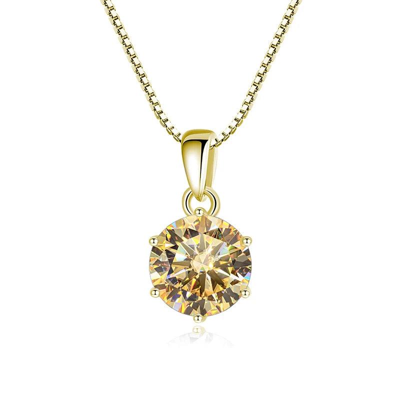 ButterflyKiss Moissanite Necklace 1CT