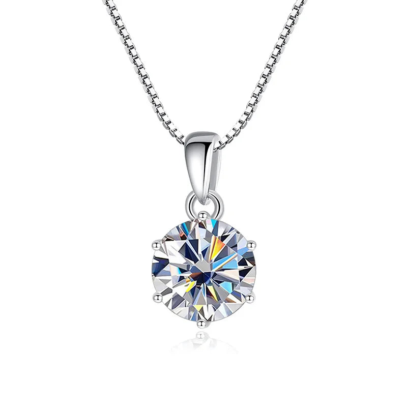 ButterflyKiss Moissanite Necklace 1CT