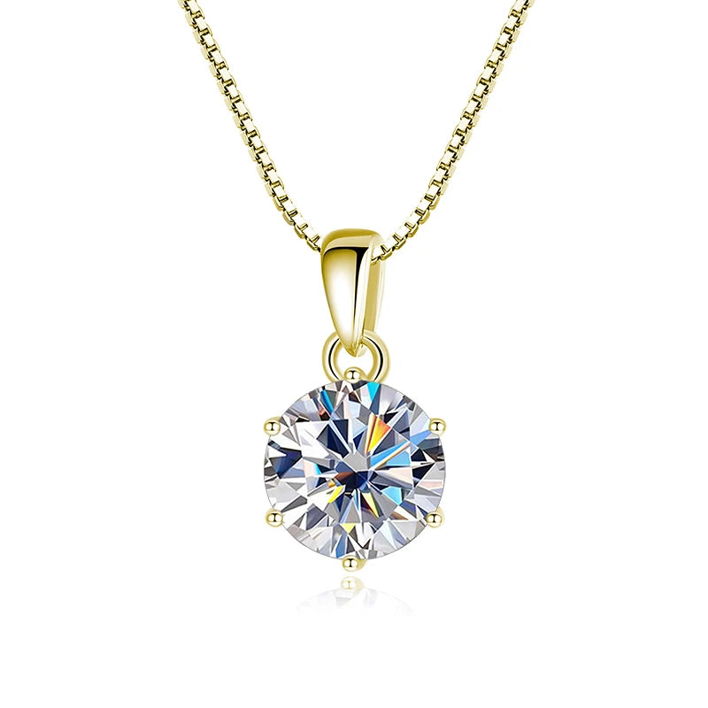 ButterflyKiss Moissanite Necklace 1CT