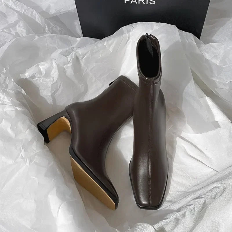 Women’s Vintage Warm Cotton Ankle Boots