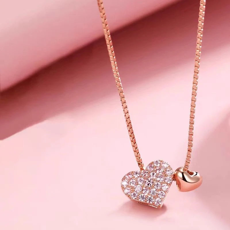 Women’s 925 Sterling Silver Heart Necklace