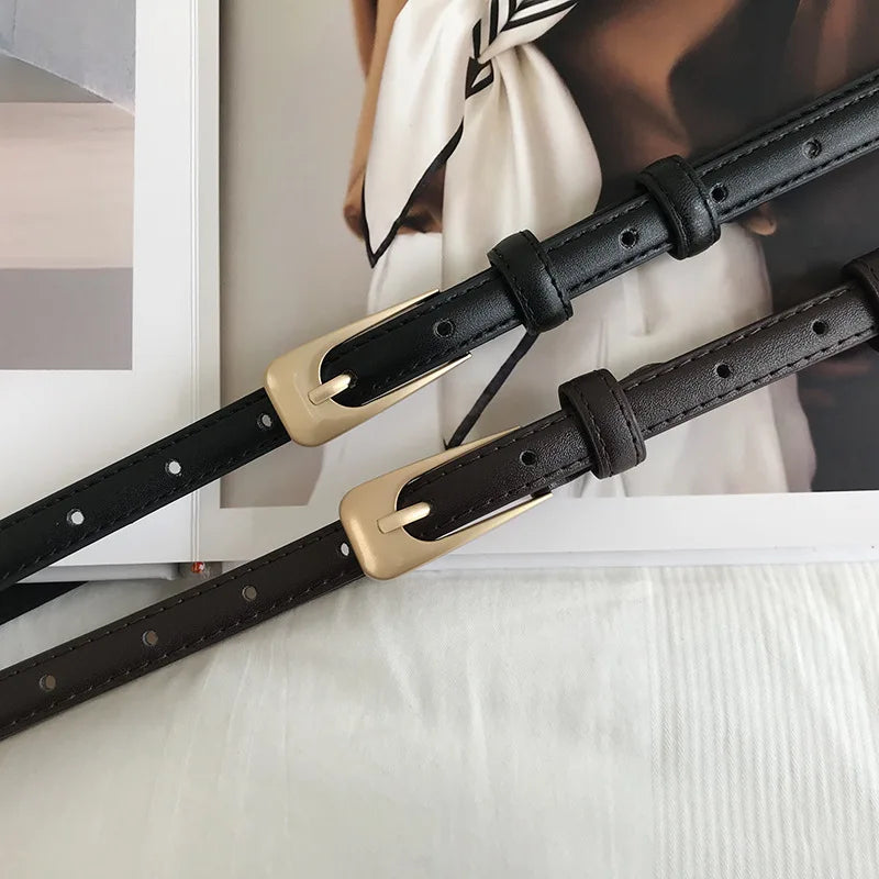 Trendy Needle Buckle Waist Belt for Skirts and Jeans