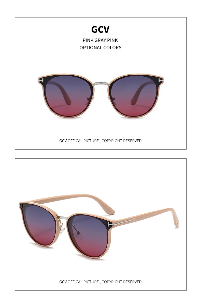 2025 GCV Polarised Cat Eye Sunglasses