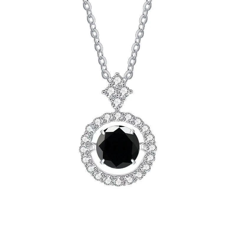 Sterling Silver Moissanite Necklace