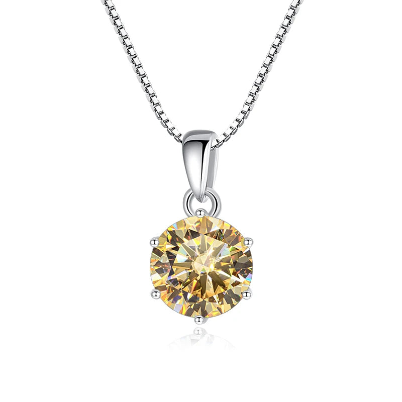 ButterflyKiss Moissanite Necklace 1CT