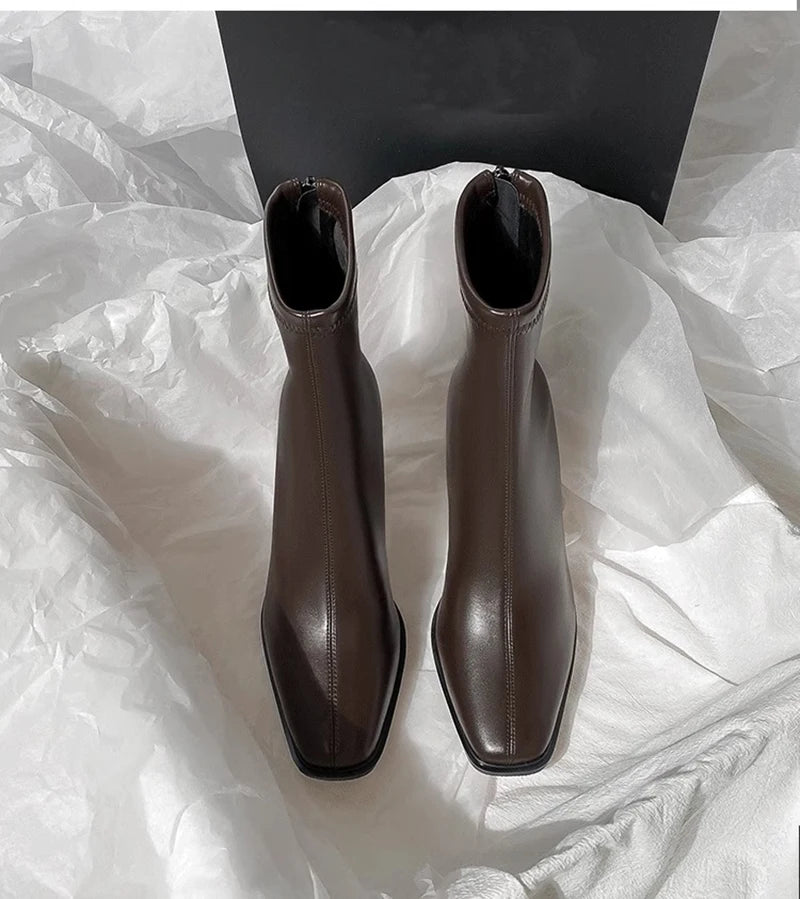 Women’s Vintage Warm Cotton Ankle Boots