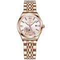 POEDAGAR Luxury Women’s Stainless Steel Watch
