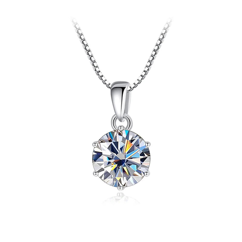 ButterflyKiss Moissanite Necklace 1CT