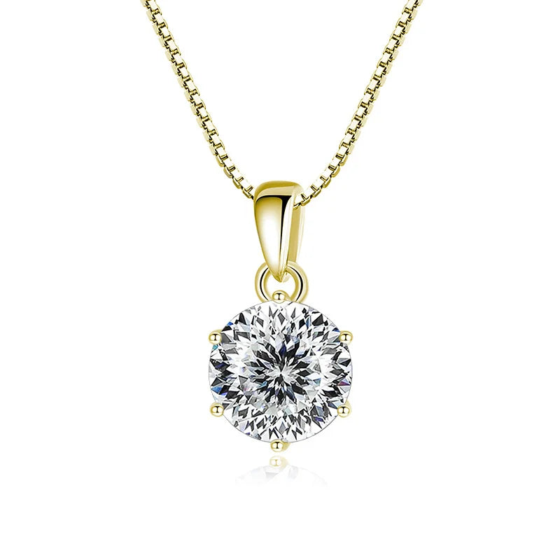 ButterflyKiss Moissanite Necklace 1CT