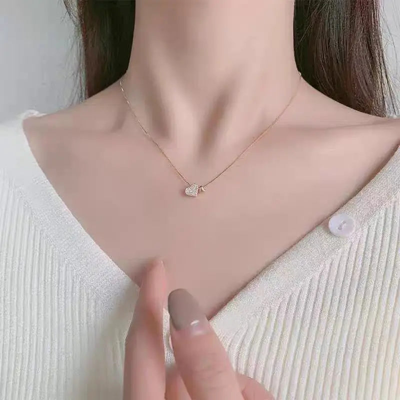 Women’s 925 Sterling Silver Heart Necklace