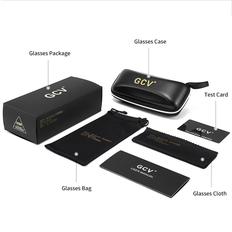 2025 GCV Polarised Cat Eye Sunglasses