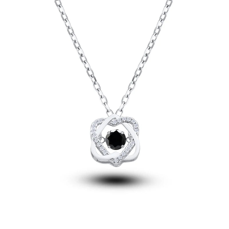Women’s 0.5ct  Moissanite Necklace - GRA Certified & S925 Silver