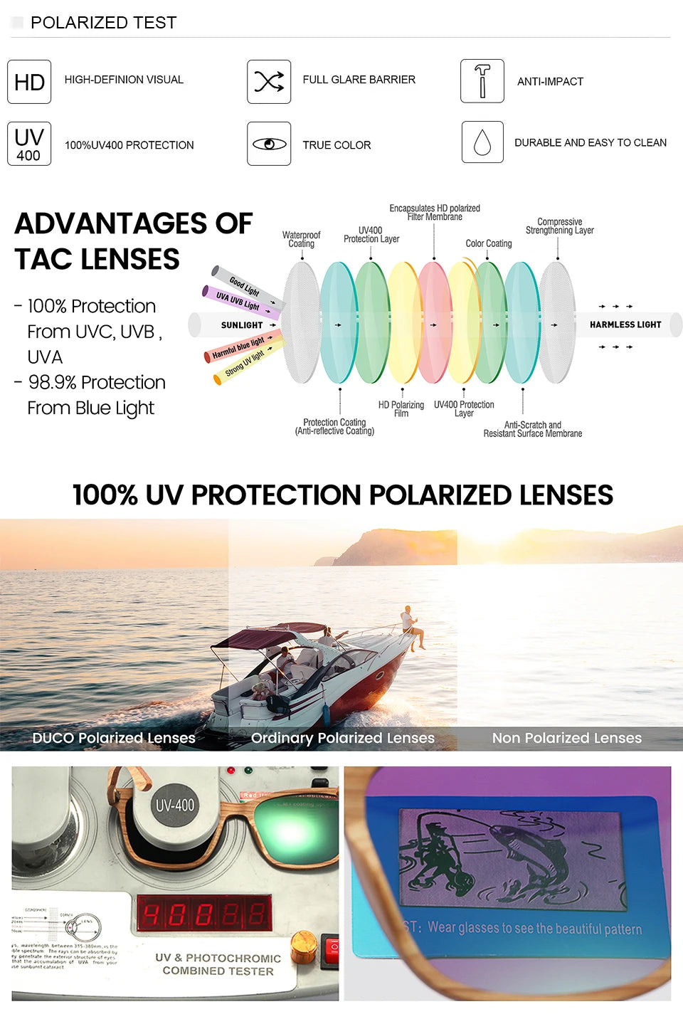 Oi Wood™ Pilot Sunglasses for Women