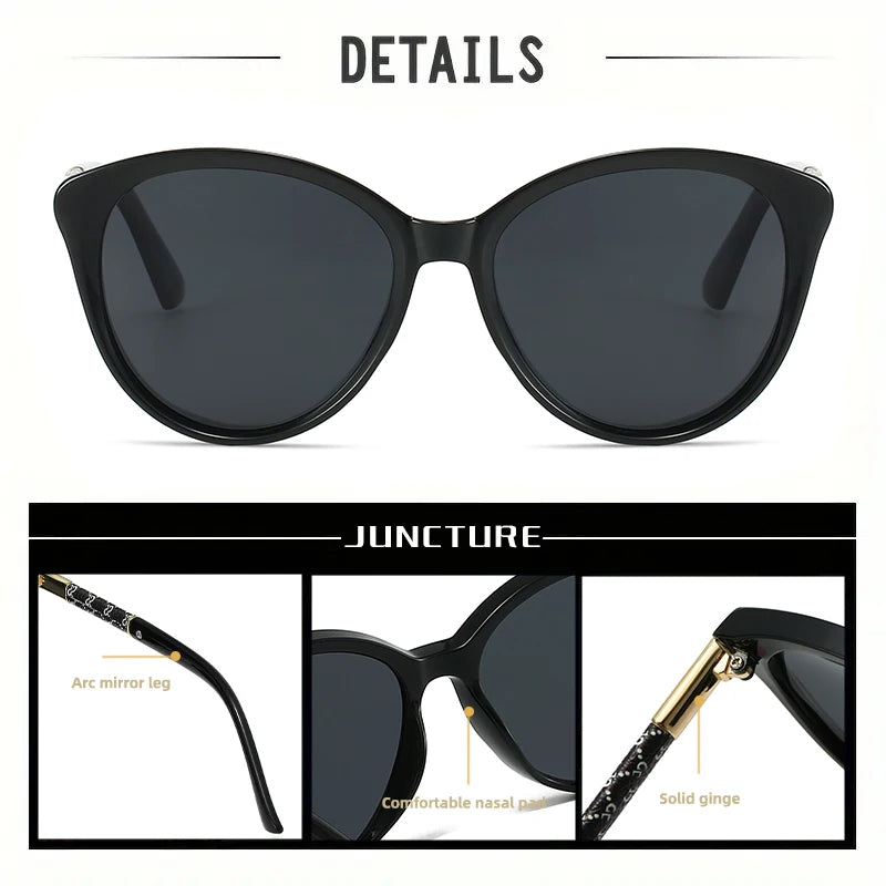 JUNCTURE Polarised Cat Eye Sunglasses