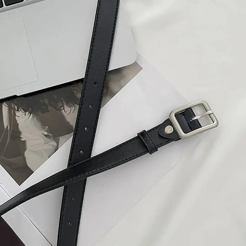 Women’s Trendy Square Buckle Belt