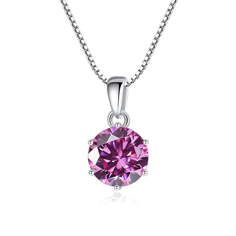 ButterflyKiss Moissanite Necklace 1CT