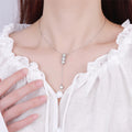 Classic Moissanite Bubble Necklace