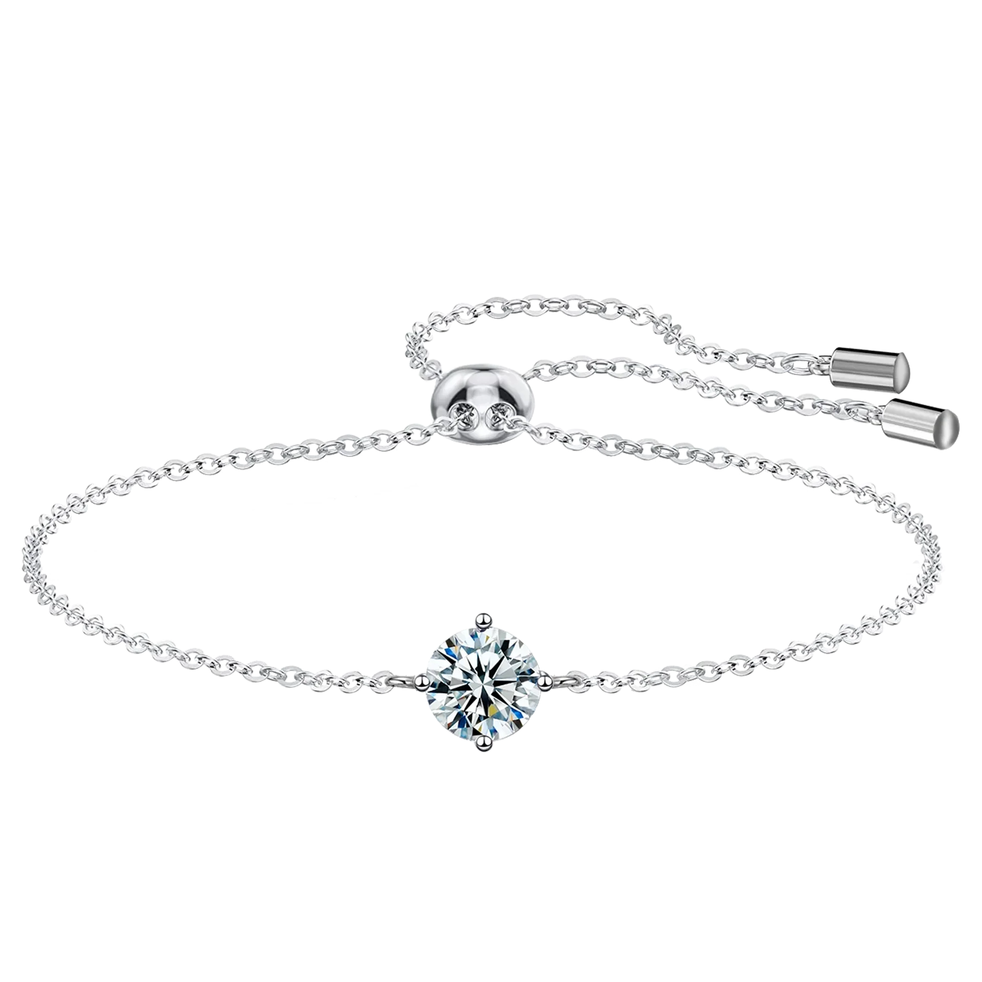 1CT Moissanite Bracelet for Women