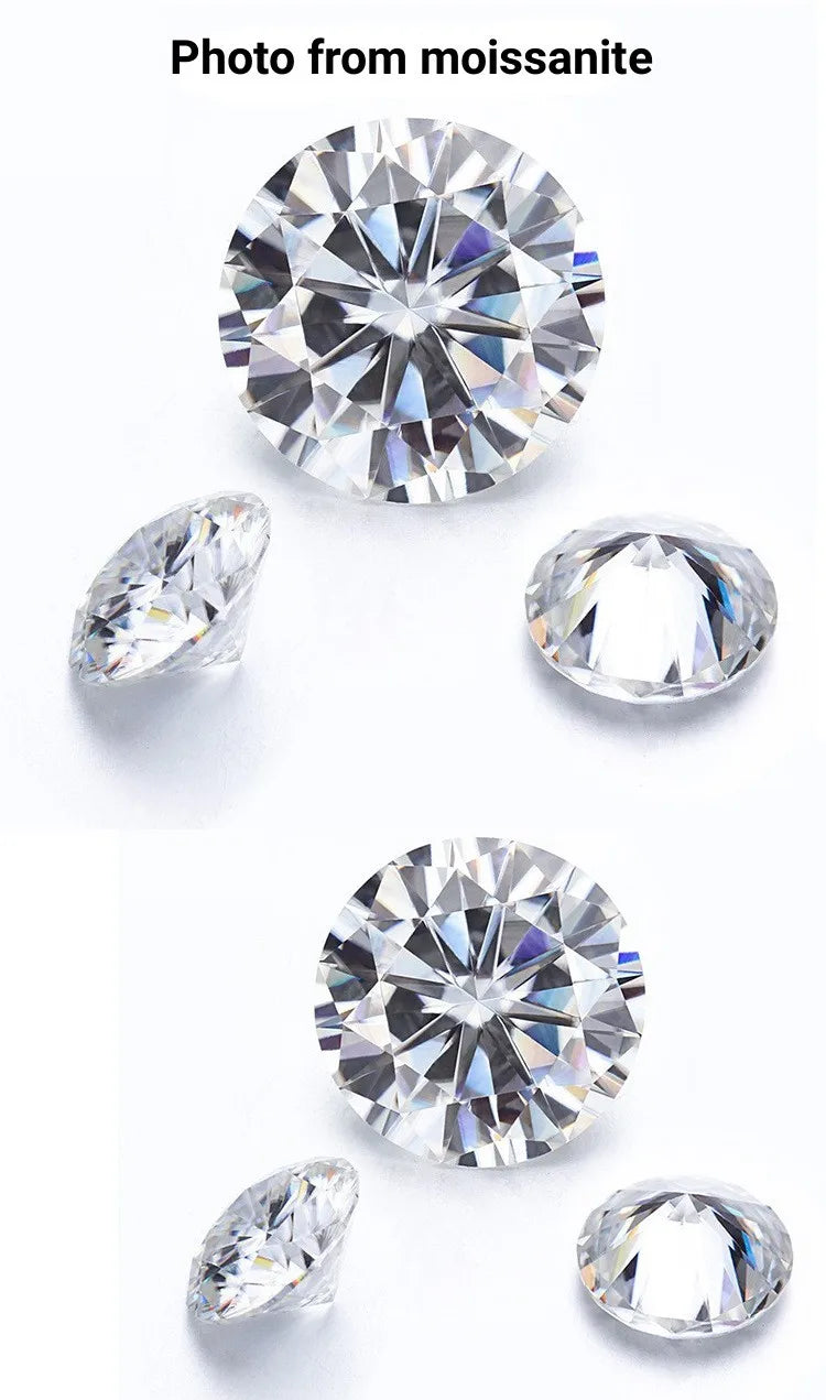 ButterflyKiss Moissanite Necklace 1CT