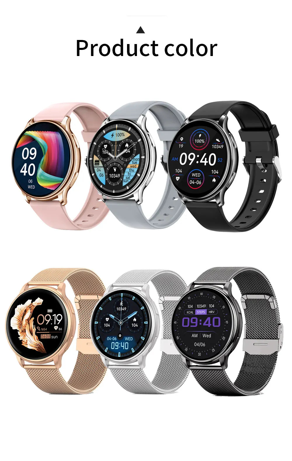 MEVADEN Y22 Smartwatch for Women