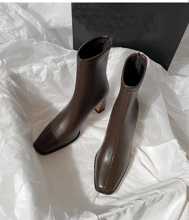 Women’s Vintage Warm Cotton Ankle Boots