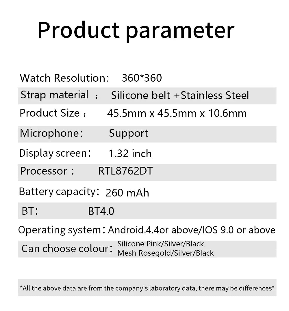 MEVADEN Y22 Smartwatch for Women