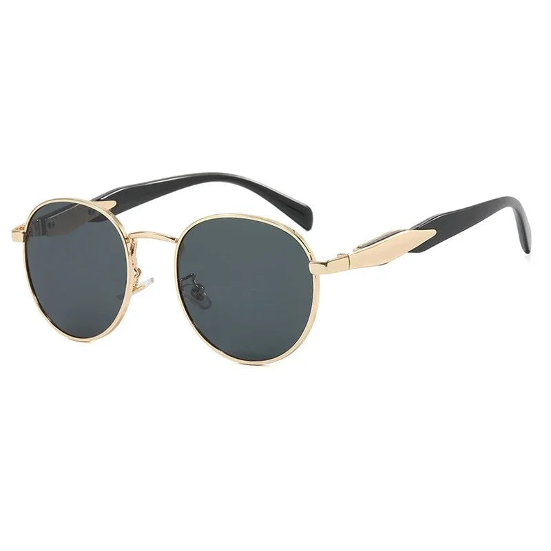 Vintage round metal sunglasses. With UV400 protection.